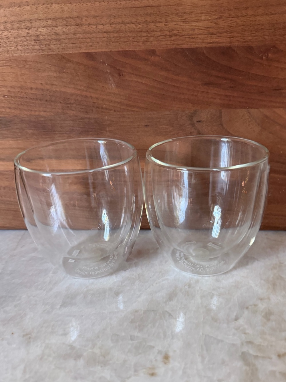 Bodum Pavina Double Wall Glasses, Set of 2 8-oz